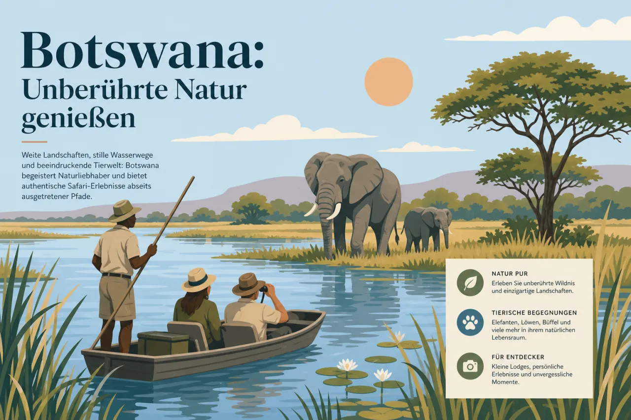 Botswana: Unberührte Natur genießen