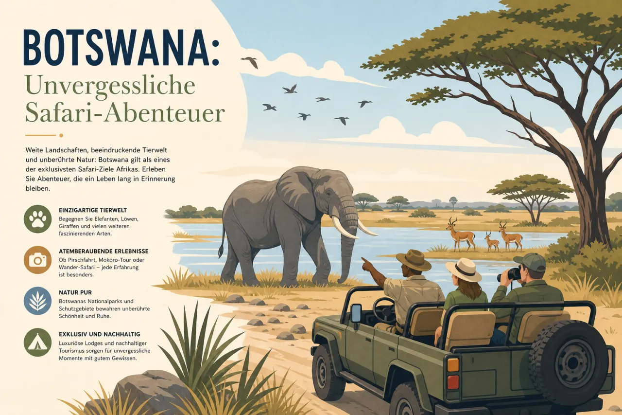 Botswana: Unvergessliche Safari-Abenteuer
