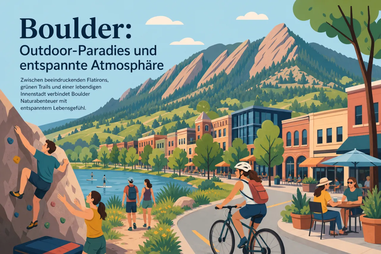 Boulder: Outdoor-Paradies und entspannte Atmosphäre