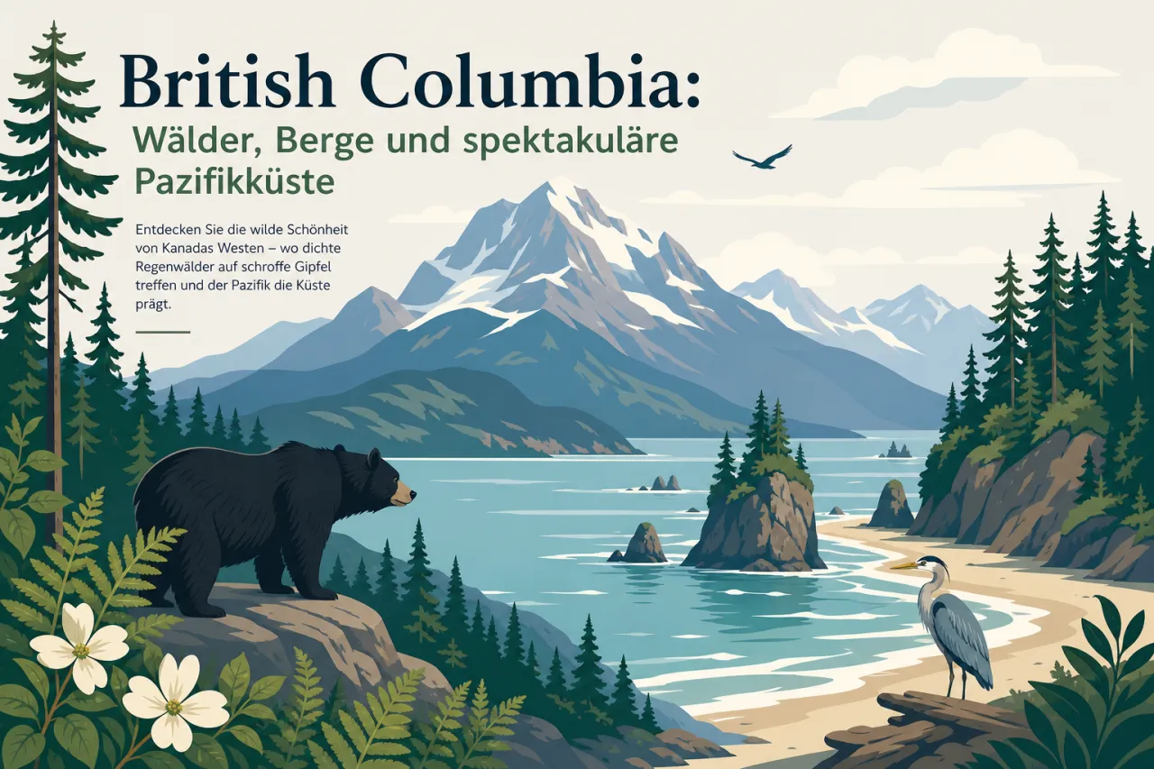 British Columbia: Wälder, Berge und spektakuläre Pazifikküste