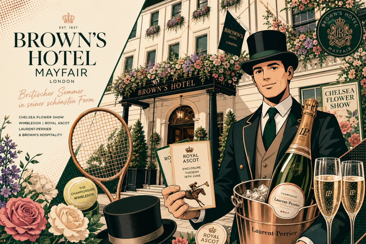 Brown's Hotel London: The Brown's Season mit Laurent-Perrier