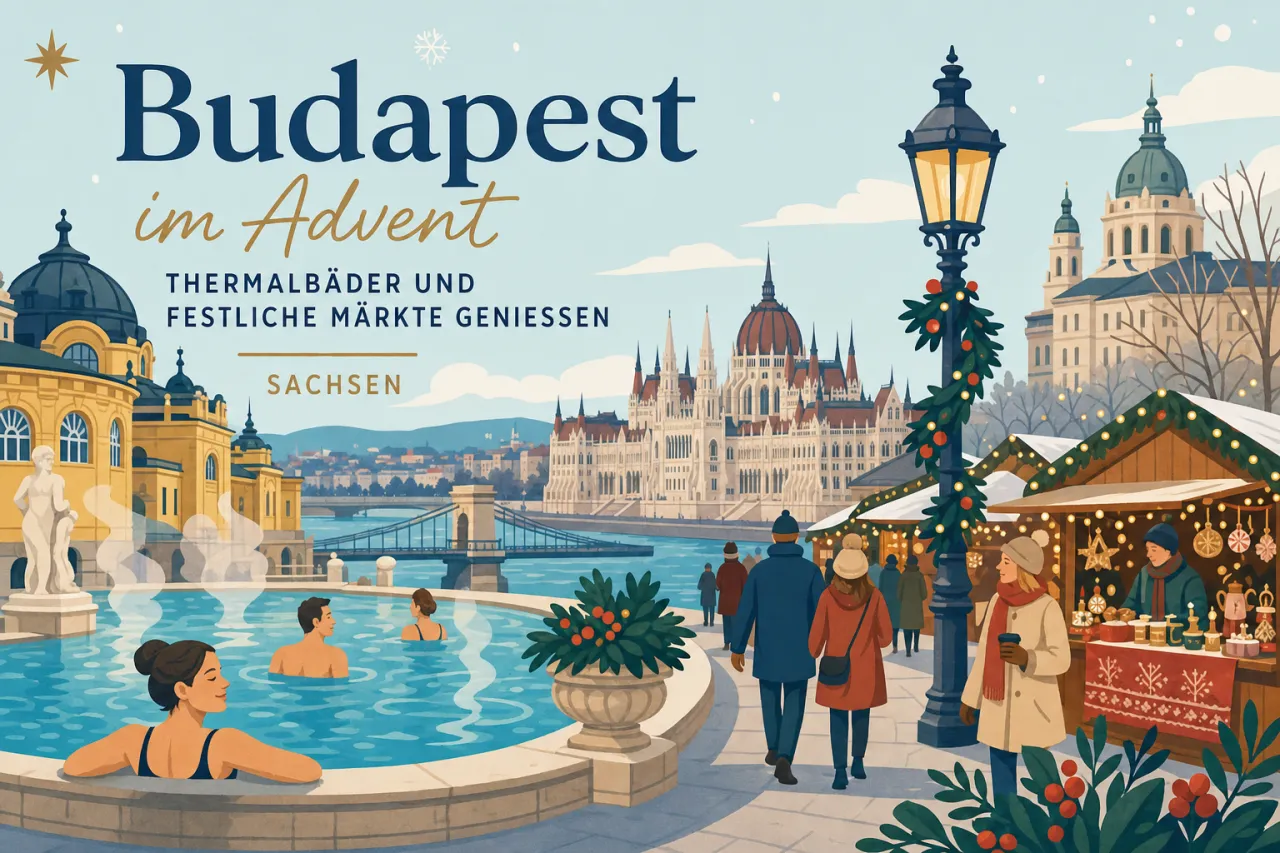 Budapest im Advent: Thermalbäder und Weihnachtsmärkte