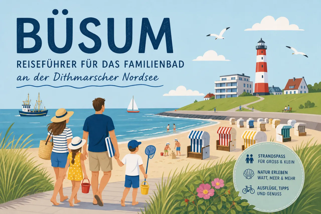 Büsum: Reiseführer für das Familienbad an der Dithmarscher Nordsee