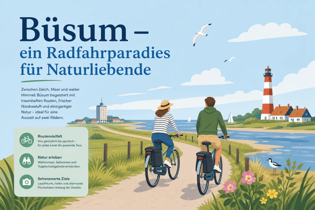Büsum – ein Radfahrparadies für Naturliebende