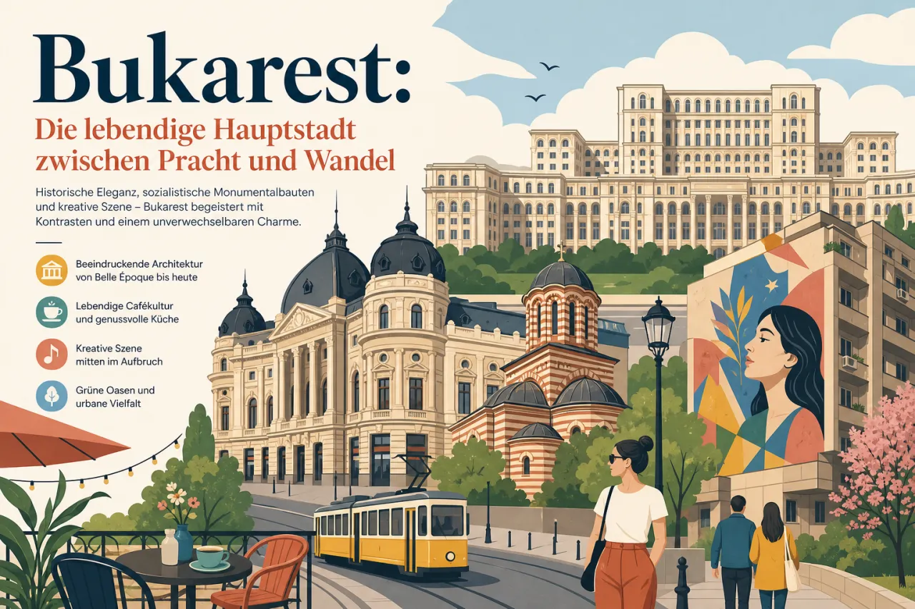 Bukarest: Die lebendige Hauptstadt zwischen Pracht und Wandel