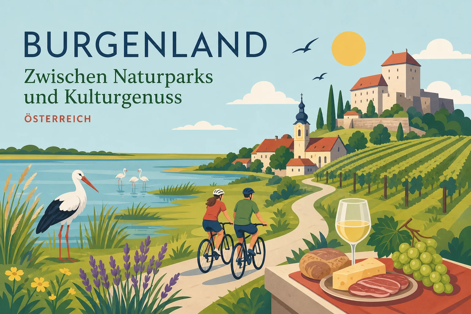 Burgenland - Zwischen Naturparks und Kulturgenuss