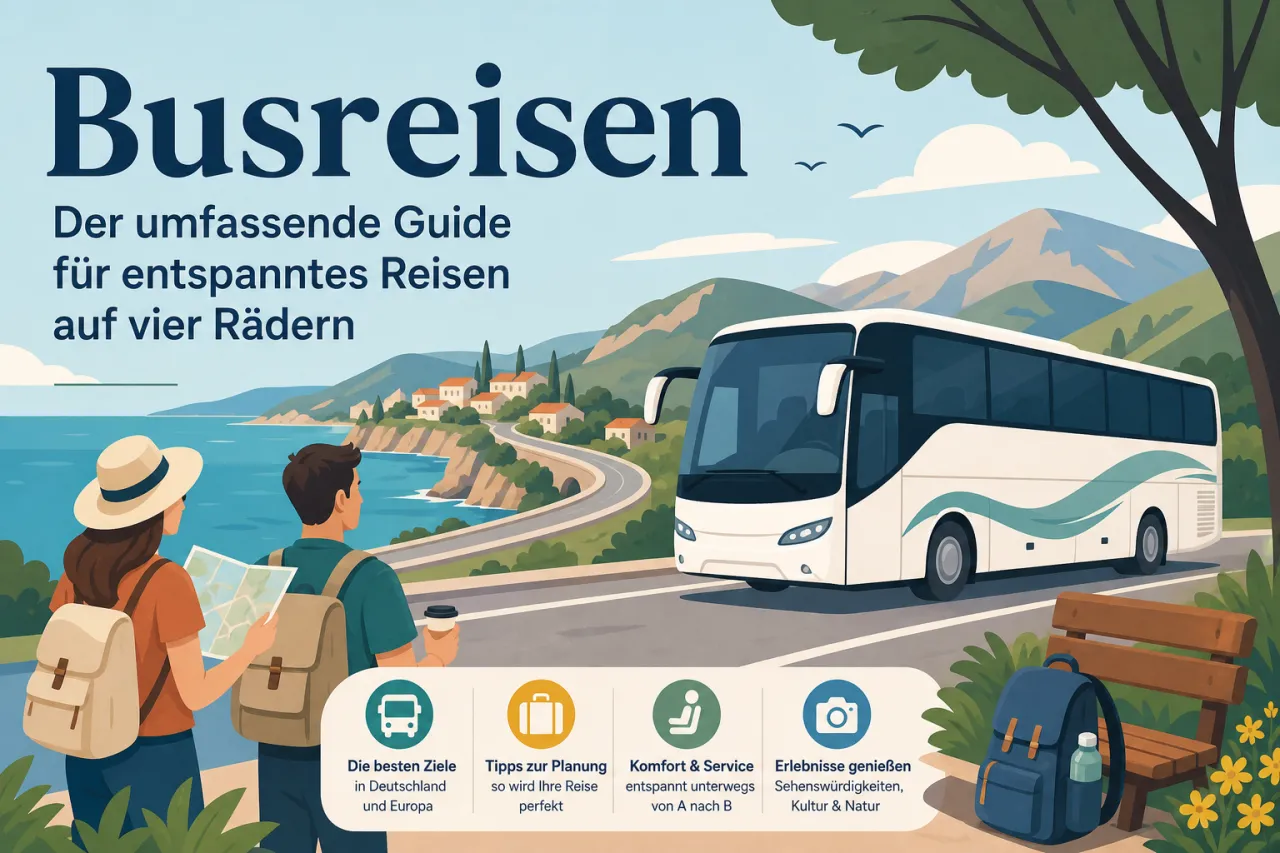 Busreisen: Der umfassende Guide für entspanntes Reisen auf vier Rädern