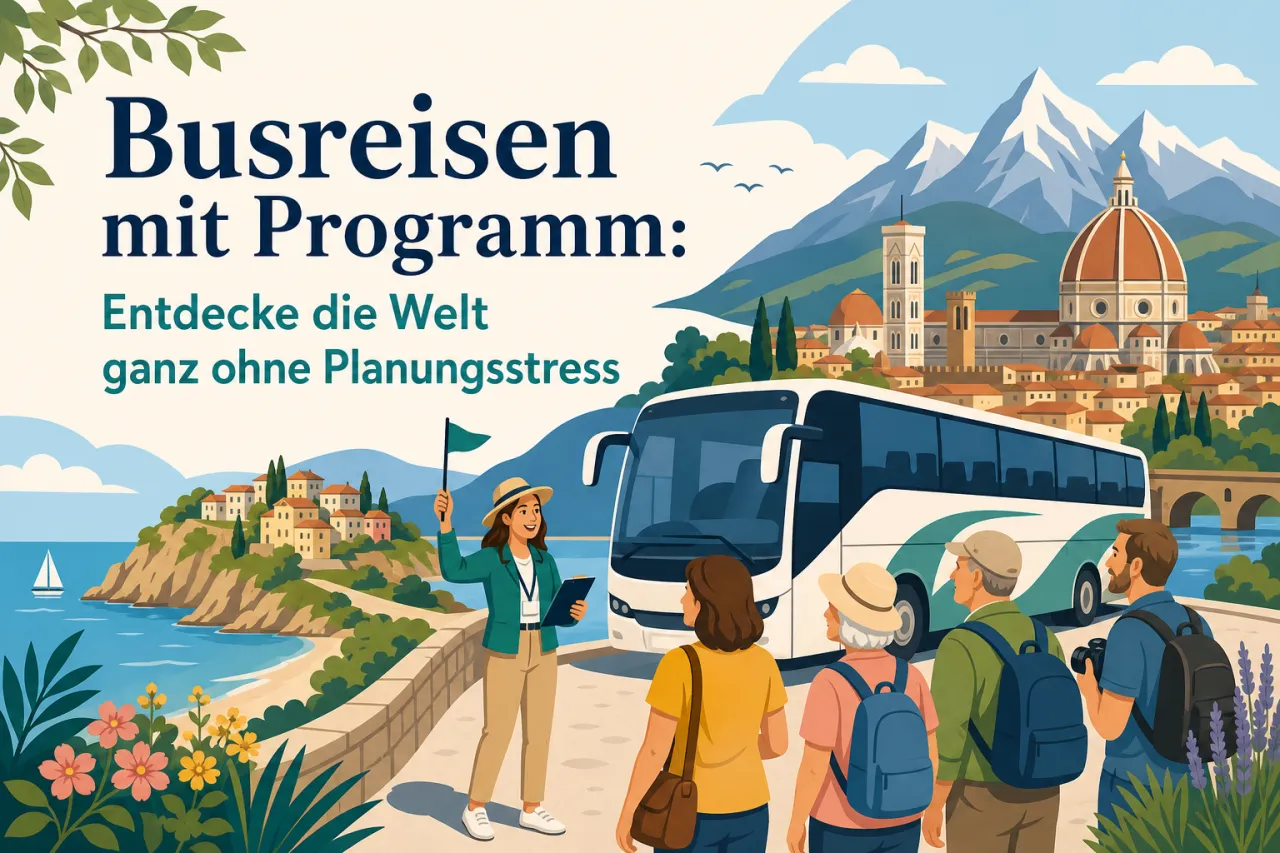 Busreisen mit Programm: Entdecke die Welt ganz ohne Planungsstress