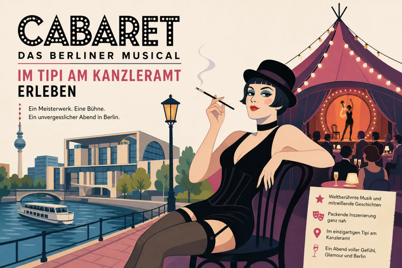 Cabaret im Tipi am Kanzleramt erleben