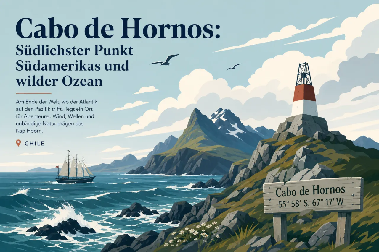 Cabo de Hornos: Südlichster Punkt Südamerikas und wilder Ozean