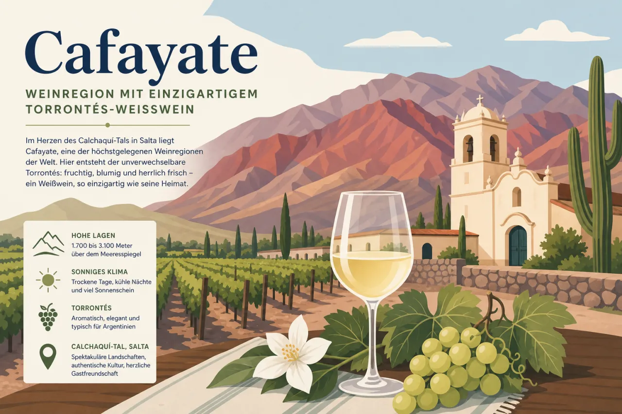Cafayate: Weinregion mit Torrontés und Andenblick