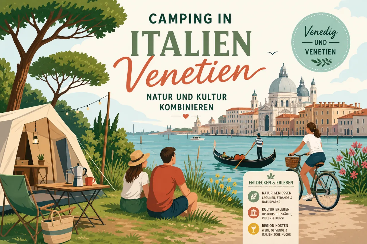 Camping in Italien Venetien – Natur und Kultur kombinieren