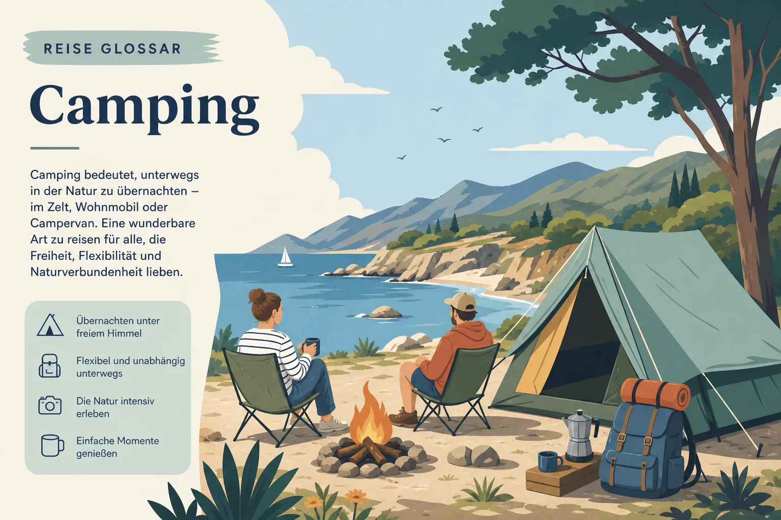 Camping: Das musst Du vor der ersten Tour wissen