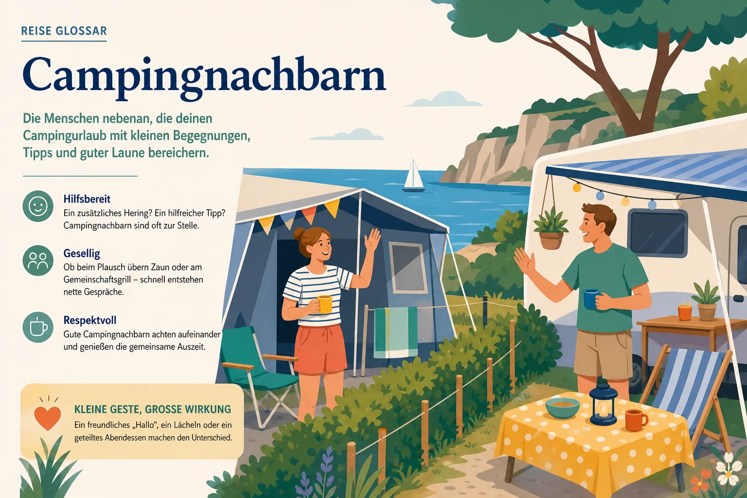 Campingnachbarn