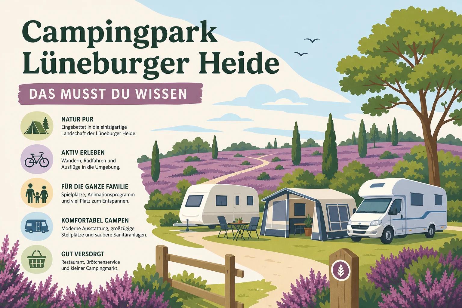 Campingpark Lüneburger Heide: das musst du wissen