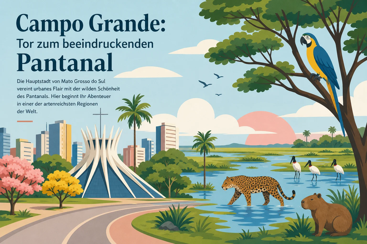 Campo Grande: Tor zum Pantanal