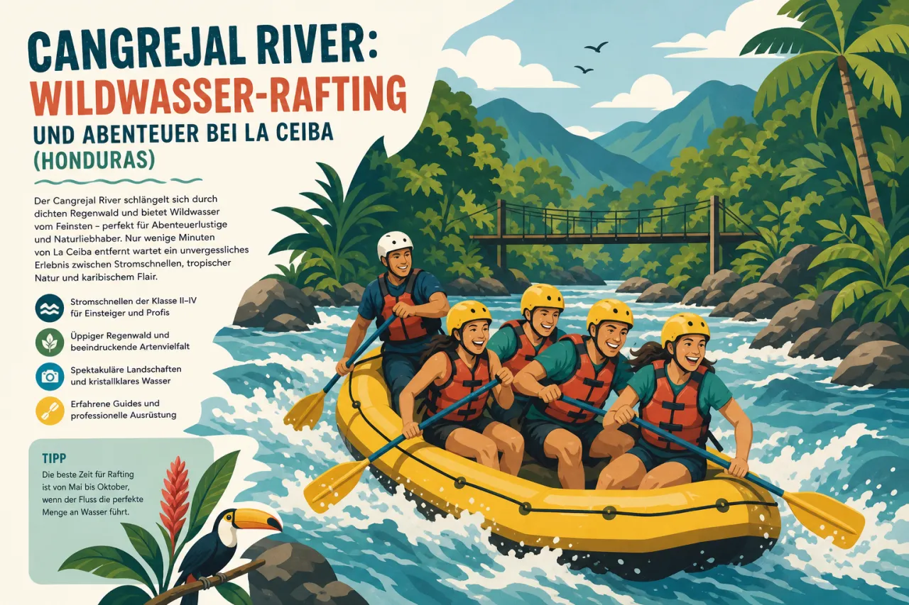 Cangrejal River: Wildwasser-Rafting und Abenteuer bei La Ceiba
