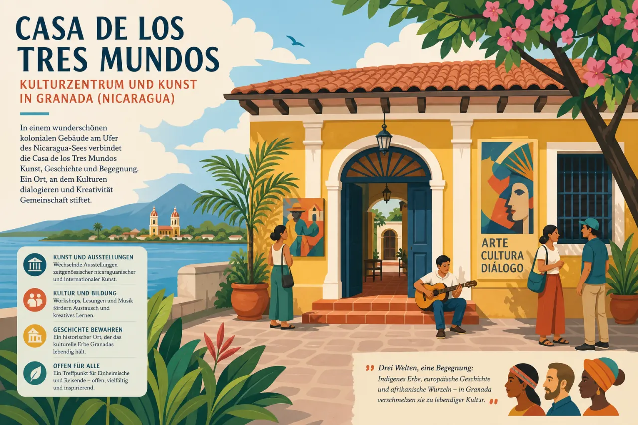 Casa de los Tres Mundos: Kulturzentrum und Kunst in Granada