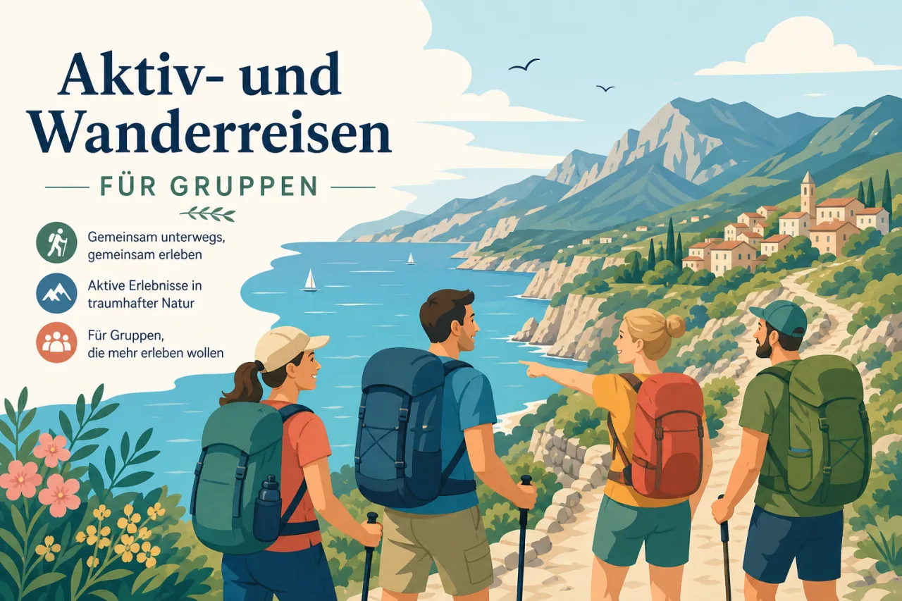 Aktiv‑ und Wanderreisen für Gruppen