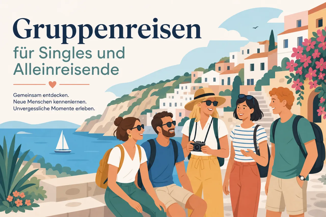 Gruppenreisen für Singles und Alleinreisende