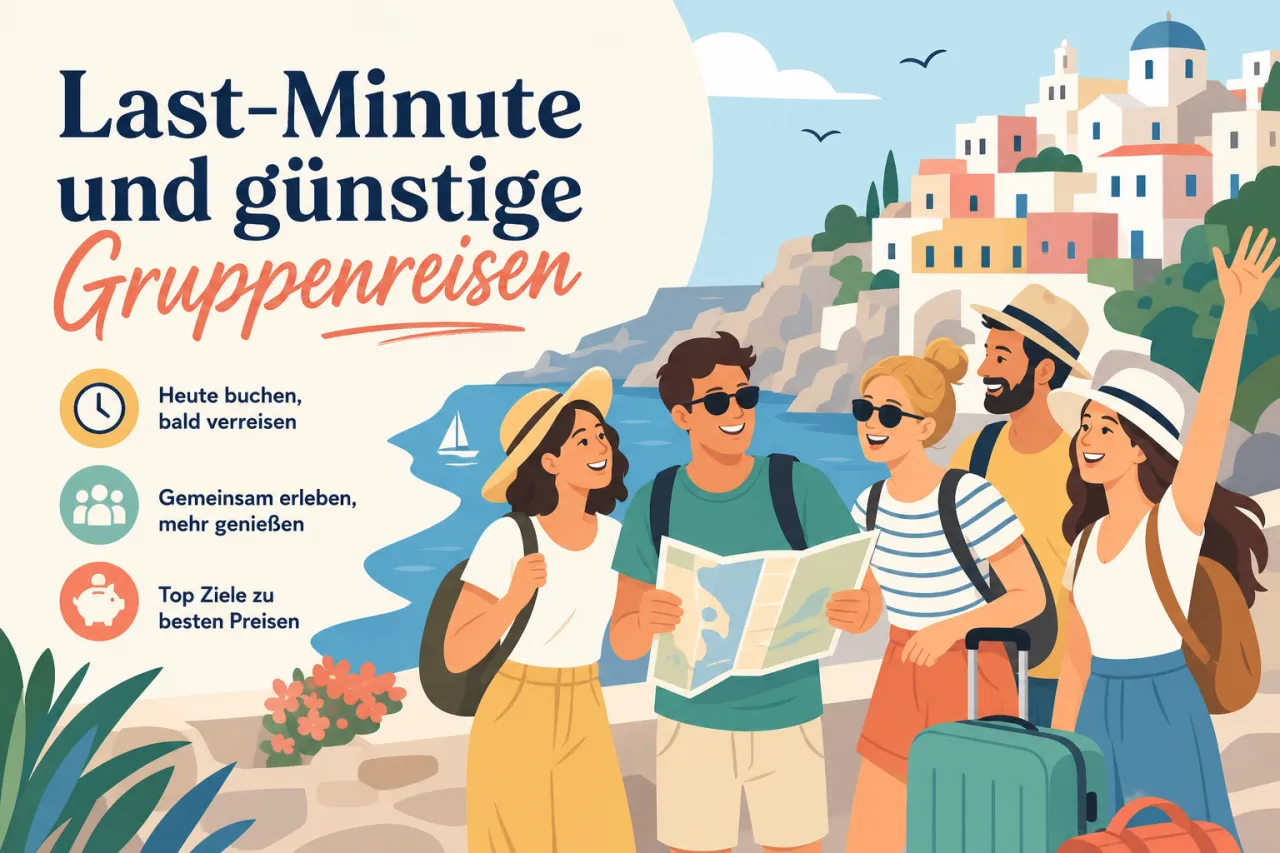 Last‑Minute und günstige Gruppenreisen