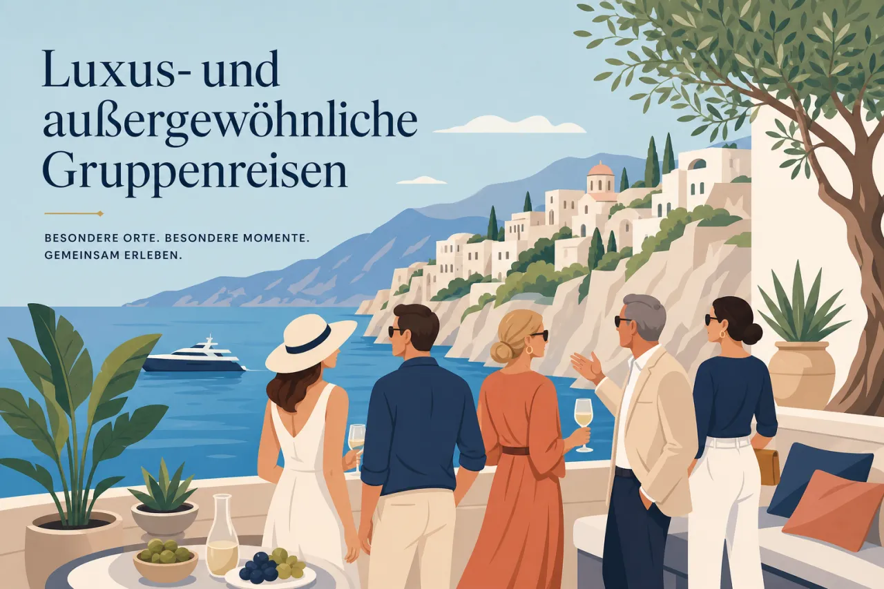 Luxus‑ und außergewöhnliche Gruppenreisen