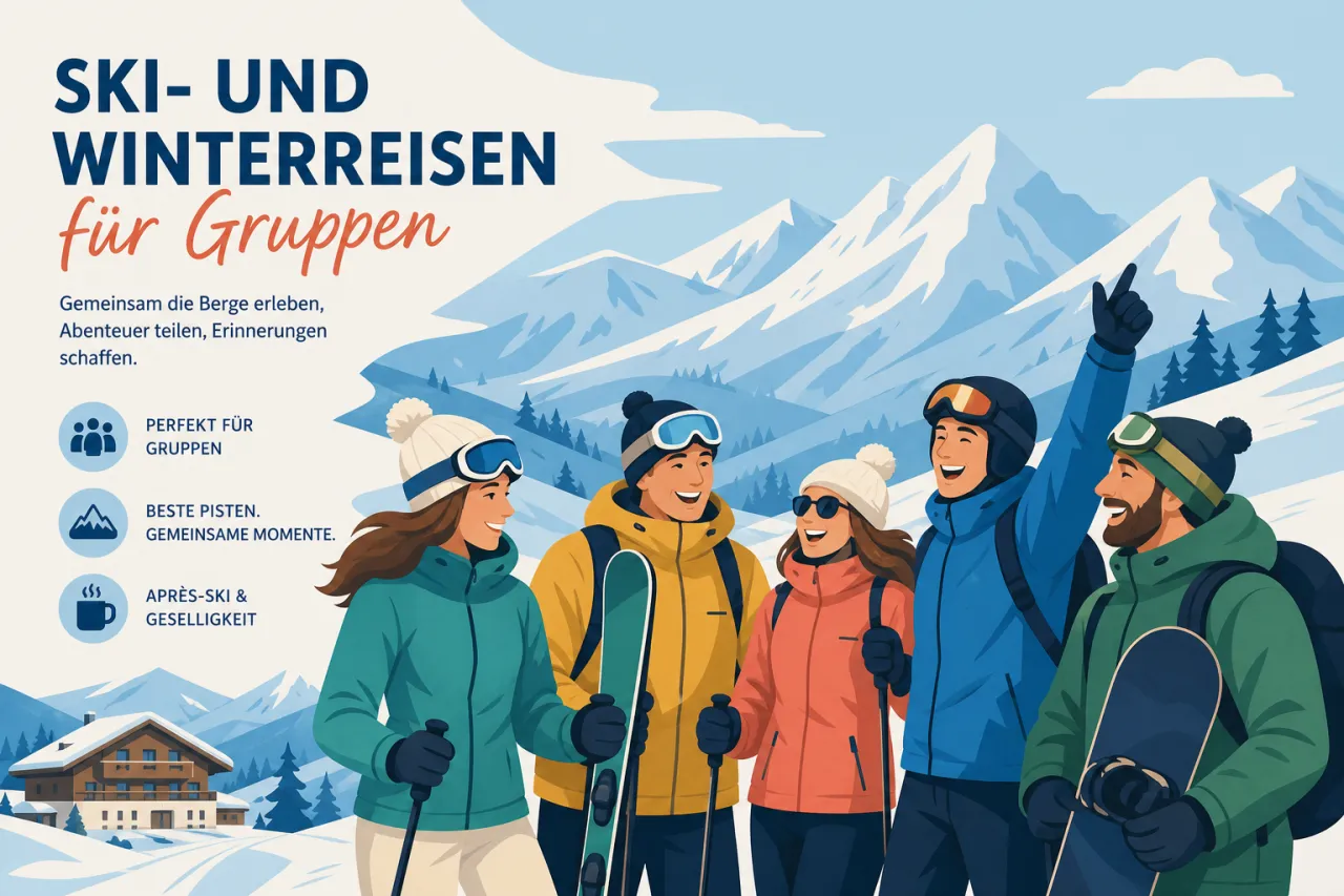 Ski‑ und Winterreisen für Gruppen