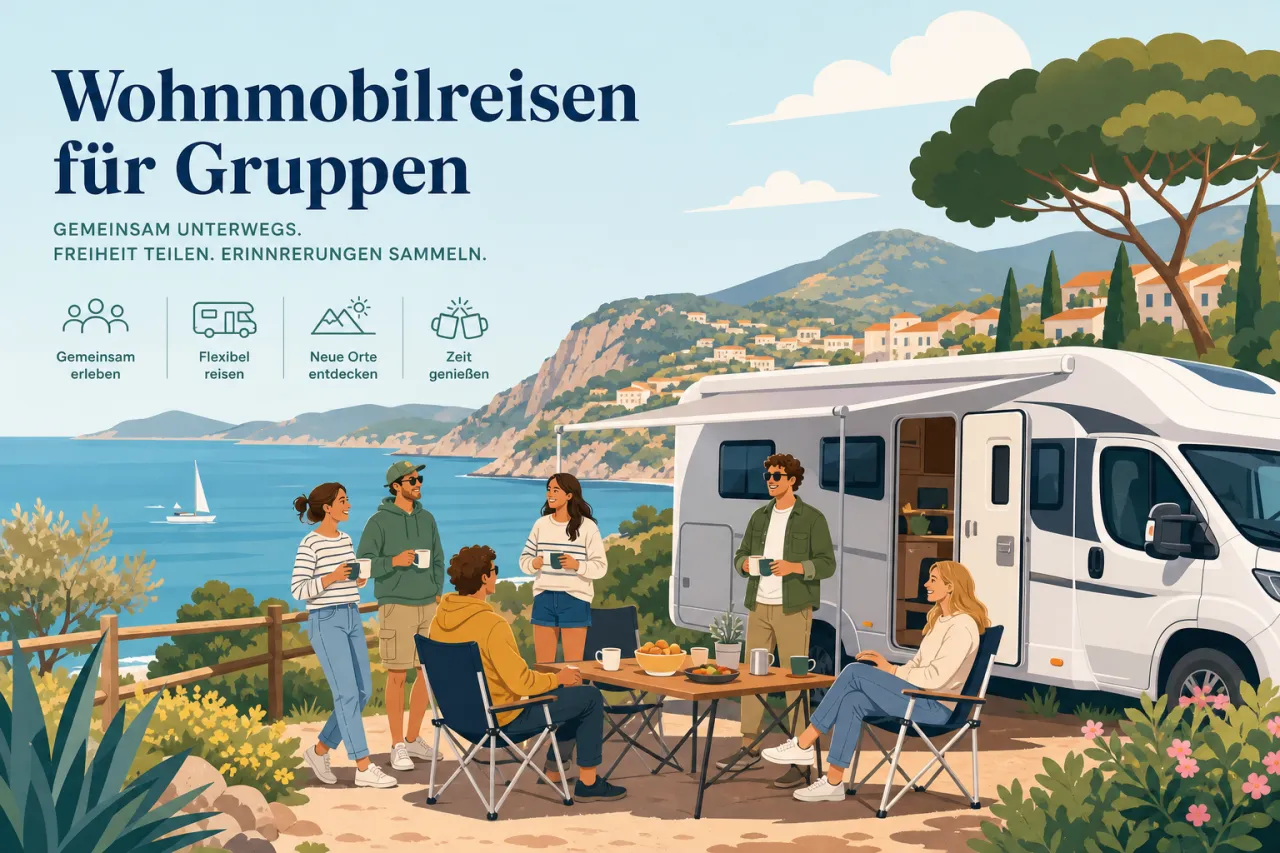 Wohnmobilreisen für Gruppen