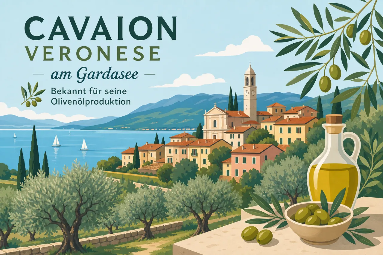 Cavaion Veronese am Gardasee: Bekannt für seine Olivenölproduktion