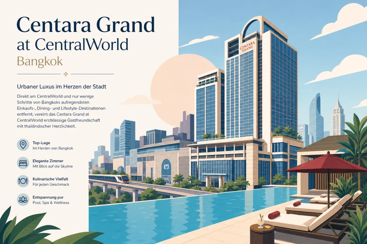 Centara Grand at CentralWorld, Bangkok, Thailand (Centara Hotels & Resorts)