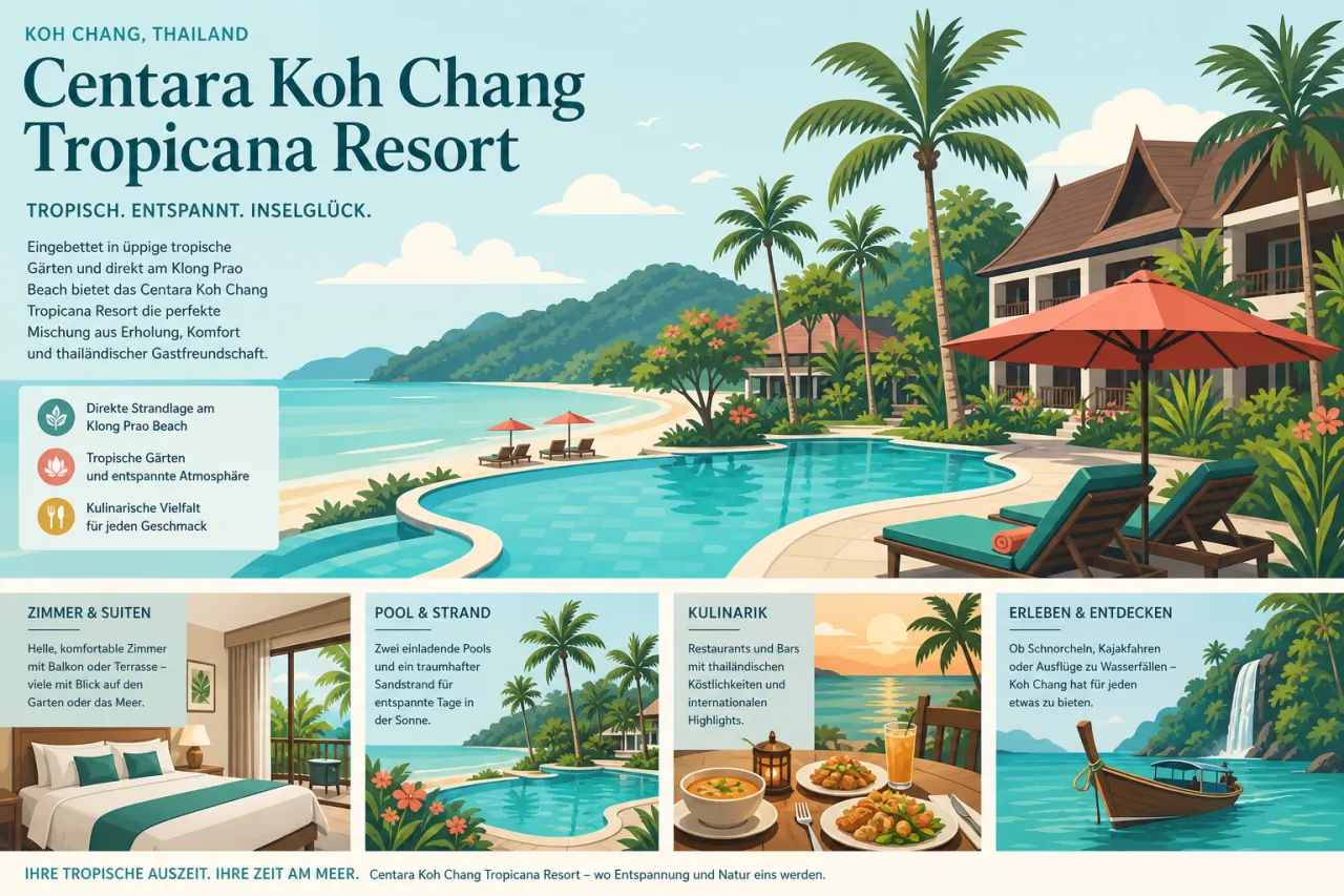 Centara Koh Chang Tropicana Resort, Koh Chang, Thailand