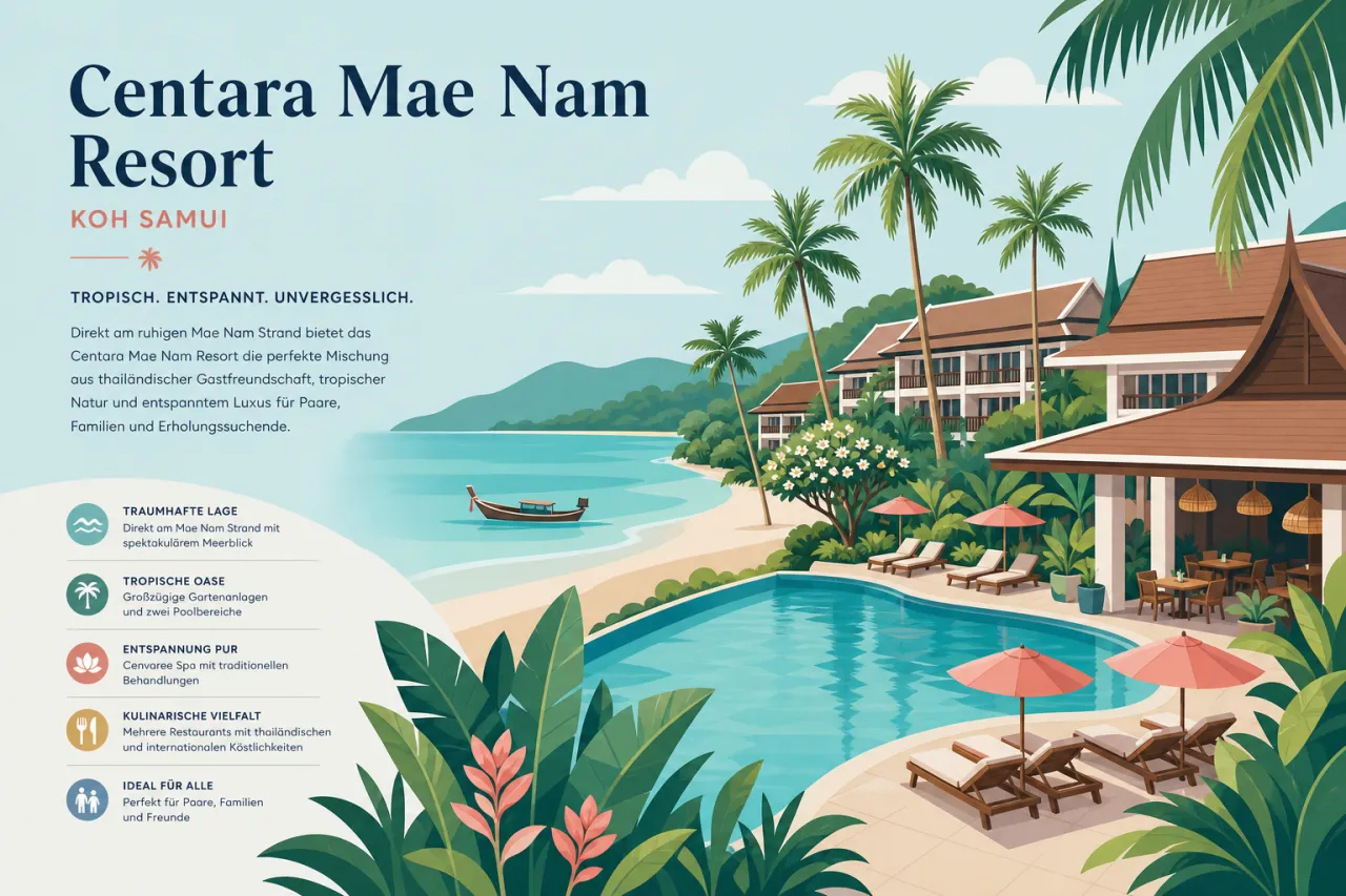Centara Mae Nam Resort auf Koh Samui