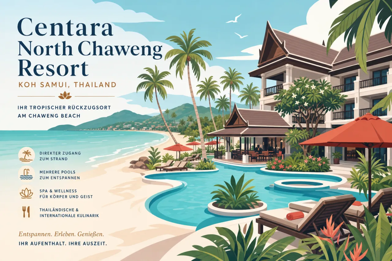 Centara North Chaweng Resort, Koh Samui, Thailand
