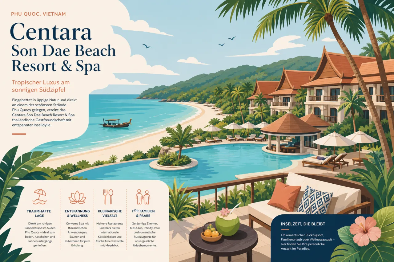 Centara Son Dae Beach Resort & Spa, Phu Quoc, Vietnam