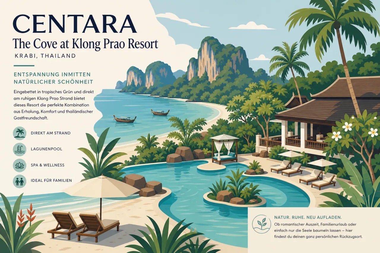 Centara The Cove at Klong Prao Resort, Krabi, Thailand