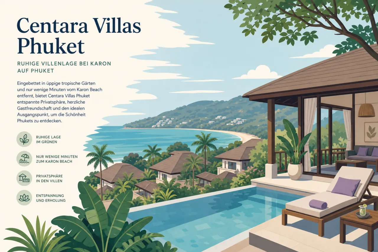 Centara Villas Phuket: ruhige Villenlage bei Karon auf Phuket