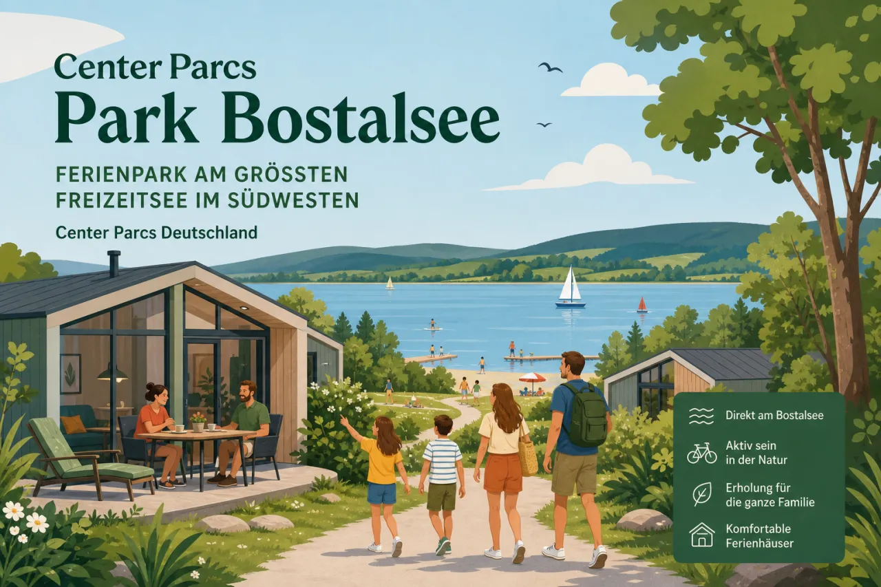 Center Parcs Park Bostalsee — Ferienpark am größten Freizeitsee im Südwesten