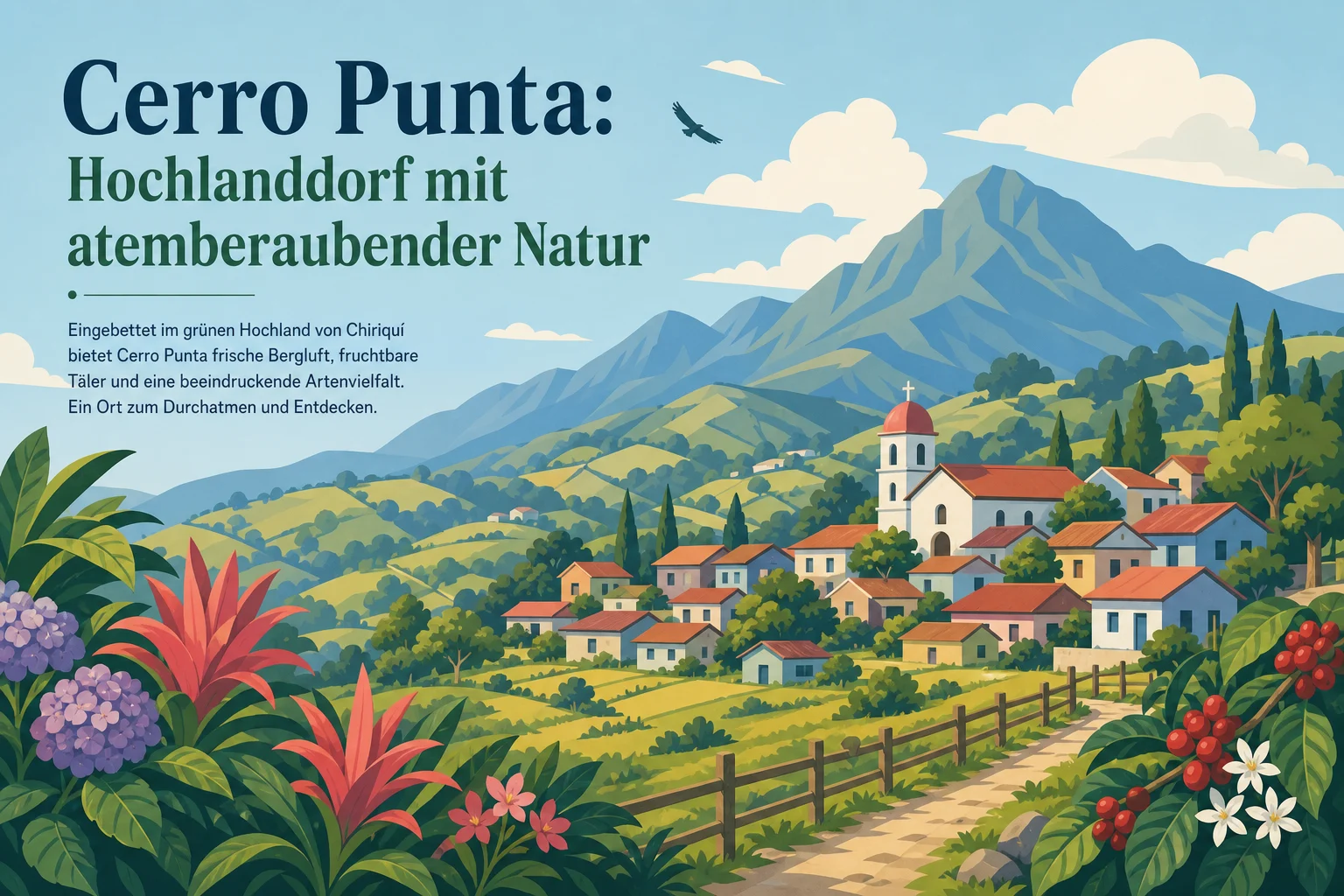 Cerro Punta: Hochlanddorf im panamaischen Kältepol