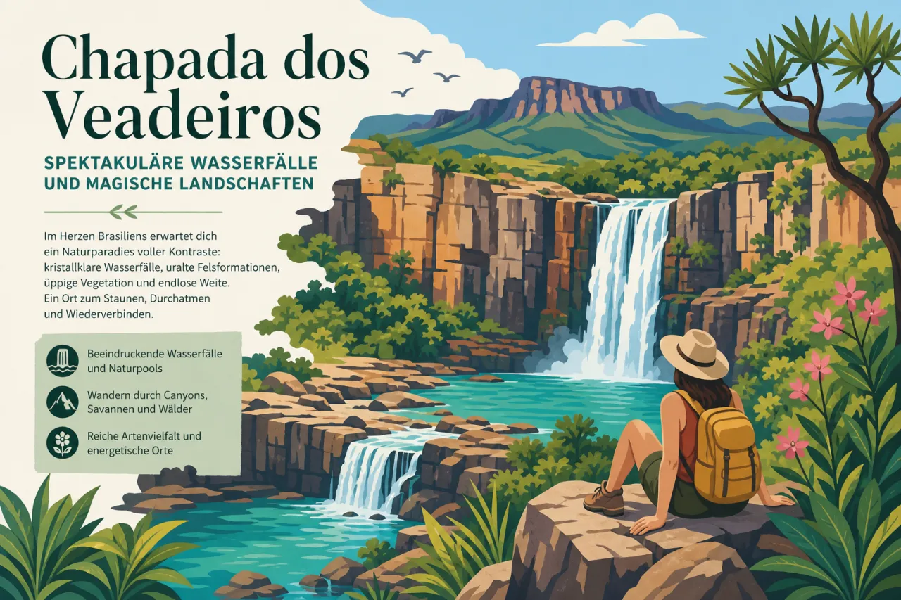 Chapada dos Veadeiros: Spektakuläre Wasserfälle und magische Landschaften