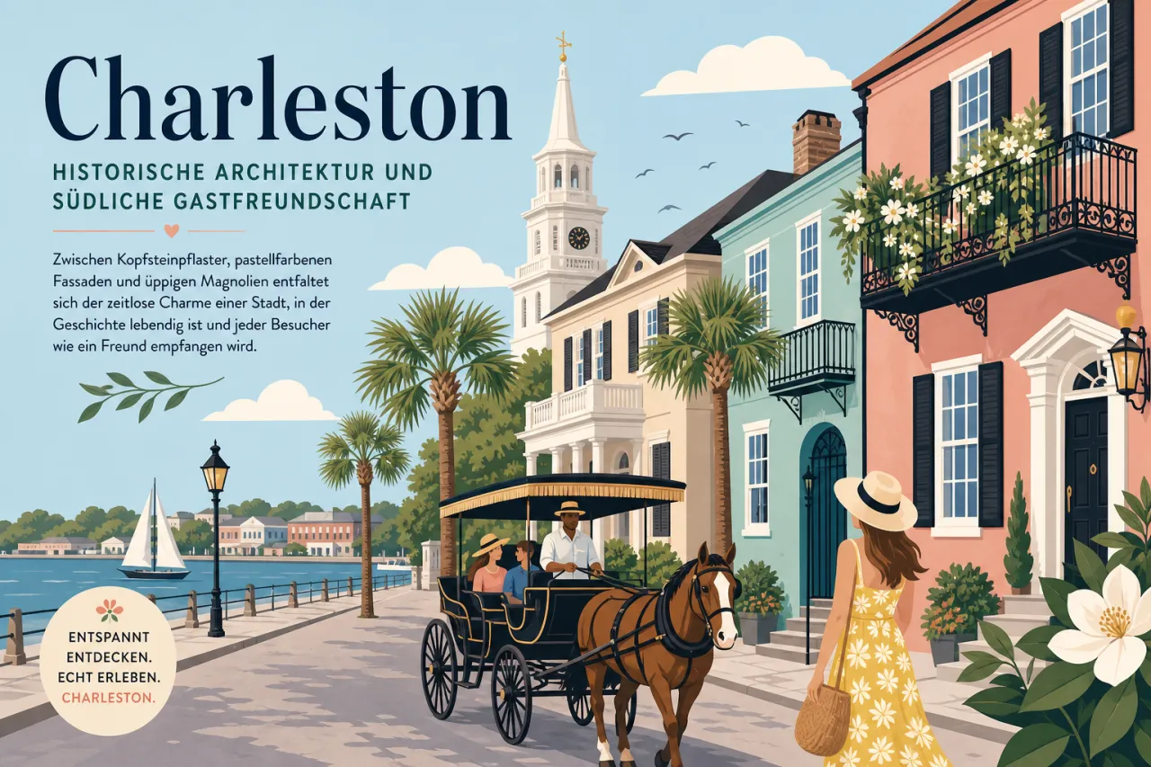 Charleston: Historische Architektur und südliche Gastfreundschaft