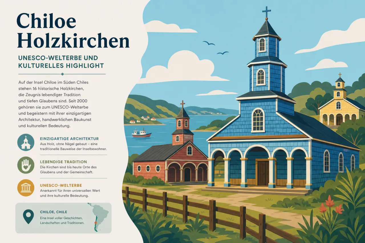 Chiloe Holzkirchen: UNESCO-Welterbe und kulturelles Highlight
