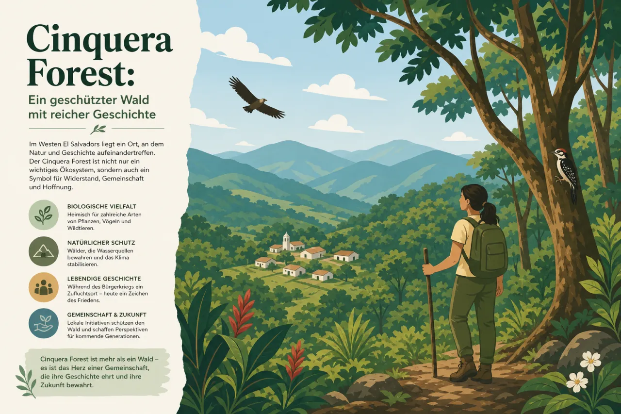Cinquera Forest: Ein geschützter Wald mit reicher Geschichte