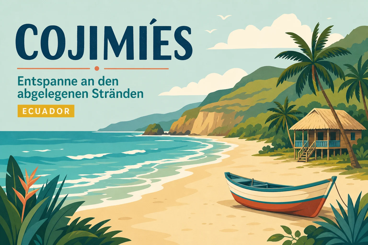 Cojimíes: Entspanne an den abgelegenen Stränden