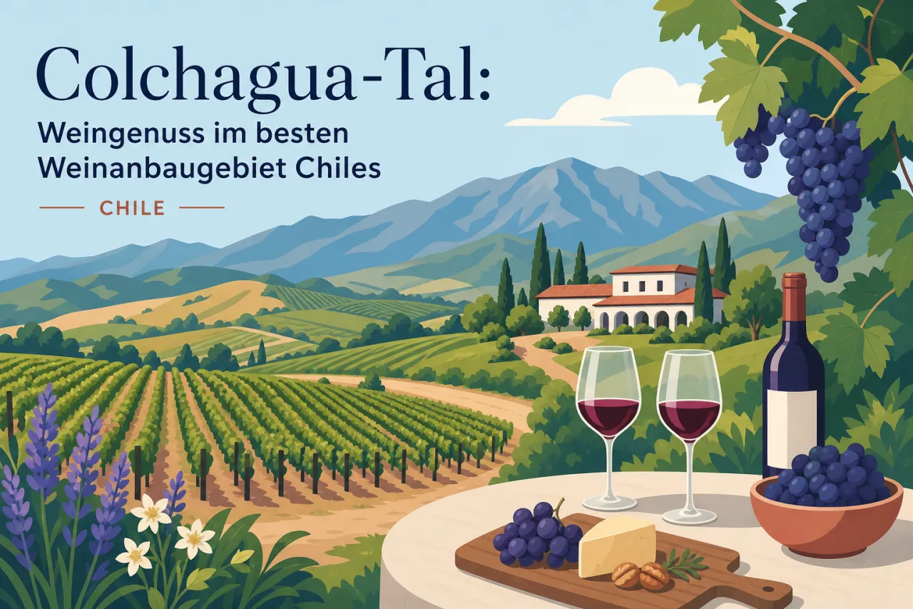 Colchagua-Tal: Weingenuss im besten Weinanbaugebiet Chiles