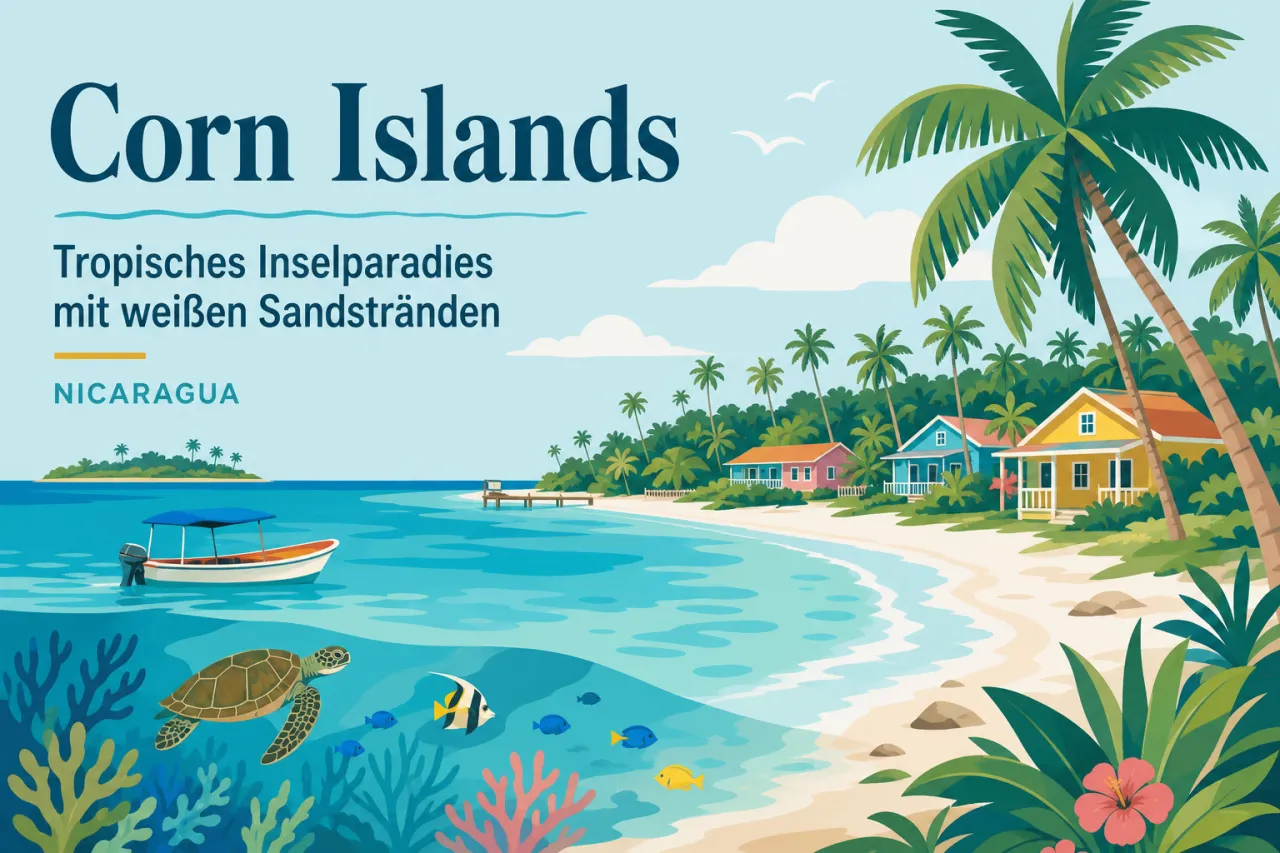 Corn Islands: Tropisches Inselparadies mit weißen Sandstränden