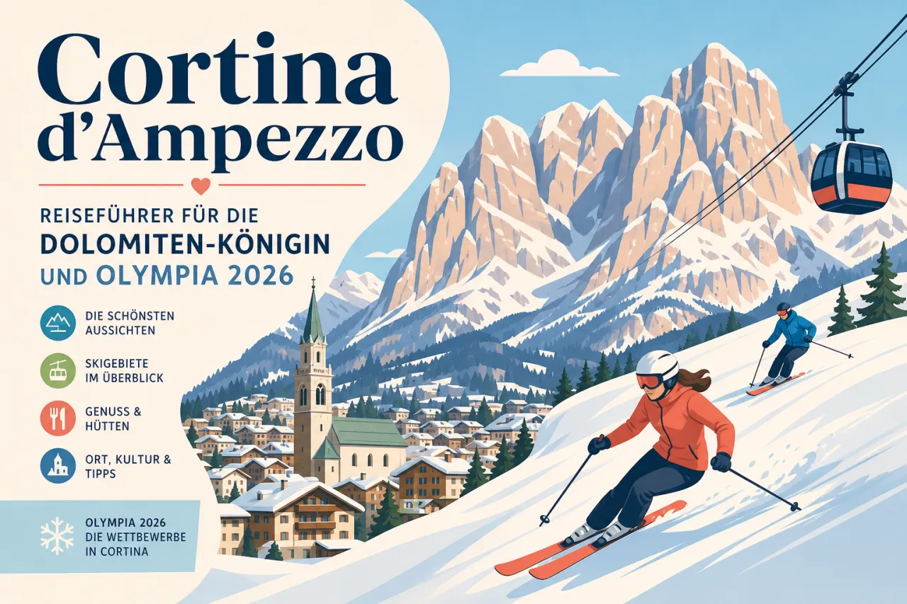 Cortina d'Ampezzo: Reiseführer für die Dolomiten-Königin und Olympia 2026