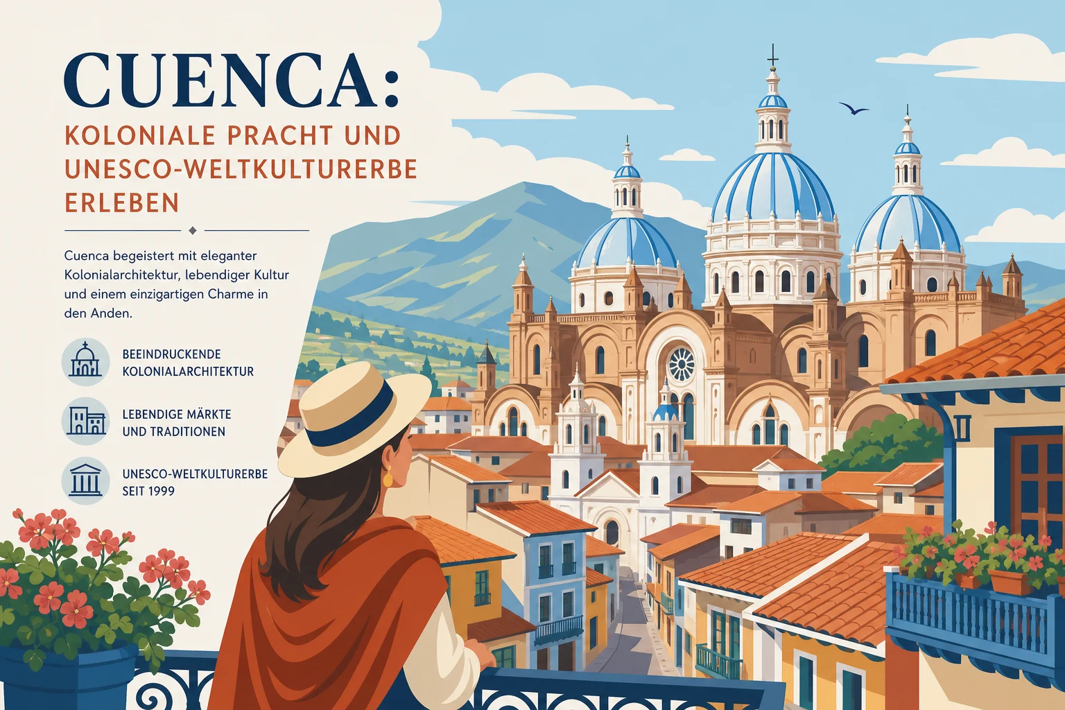 Cuenca: Koloniale Pracht und UNESCO-Weltkulturerbe erleben