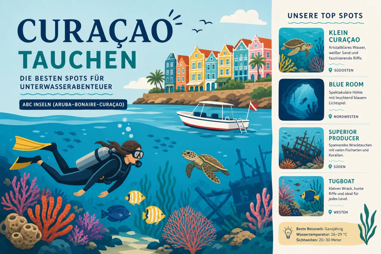 Curaçao Tauchen: Die besten Spots für Unterwasserabenteuer
