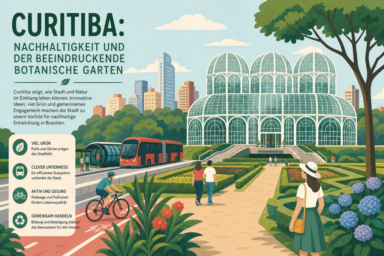 Curitiba: Nachhaltigkeit und der beeindruckende Botanische Garten