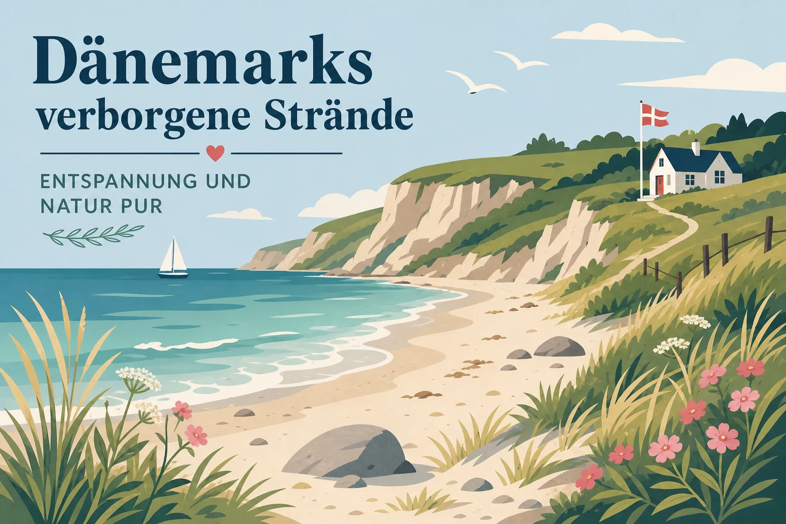 Dänemarks verborgene Strände — Entspannung und Natur pur